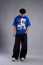 Royal Blue Cotton Tee - Bongzi Studio