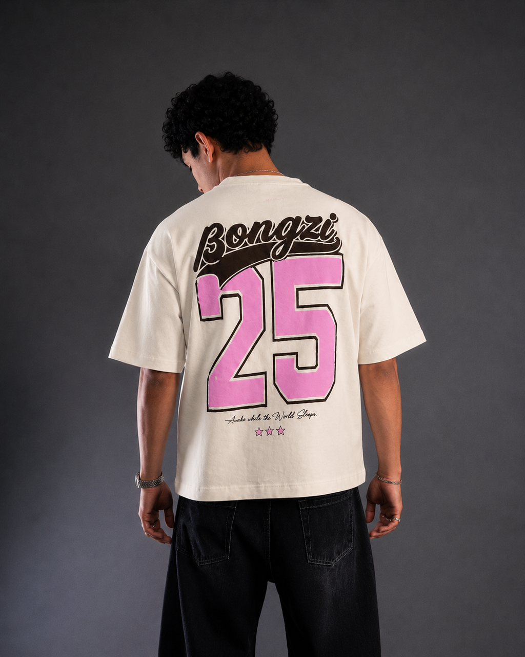 Cream Cotton Tees - Bongzi 25