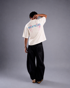 Off - White Cotton Tee - Crack Head