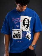 Royal Blue Cotton Tee - Bongzi Studio