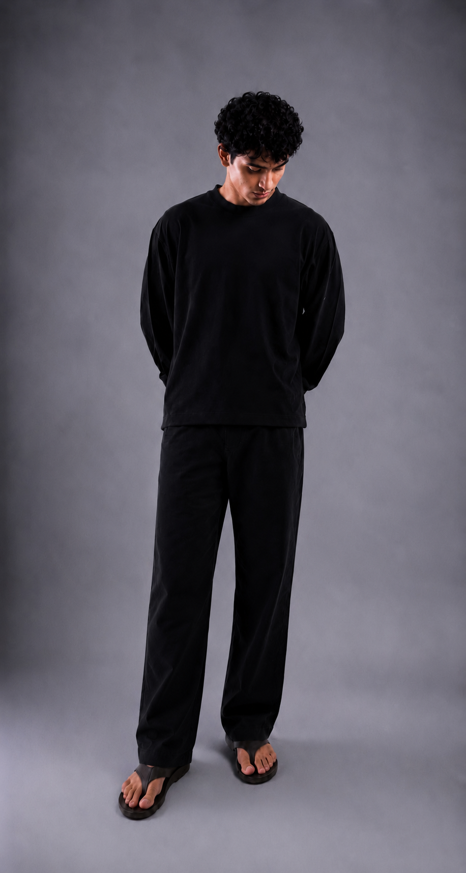 Linen Pants Coal