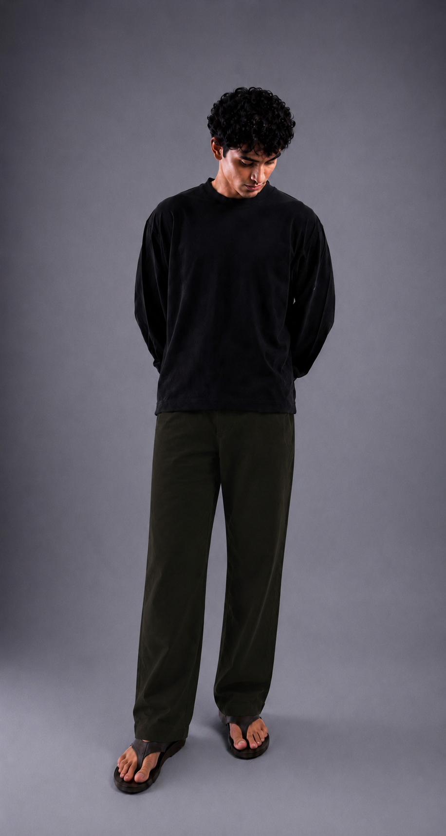 Linen Pant Basil
