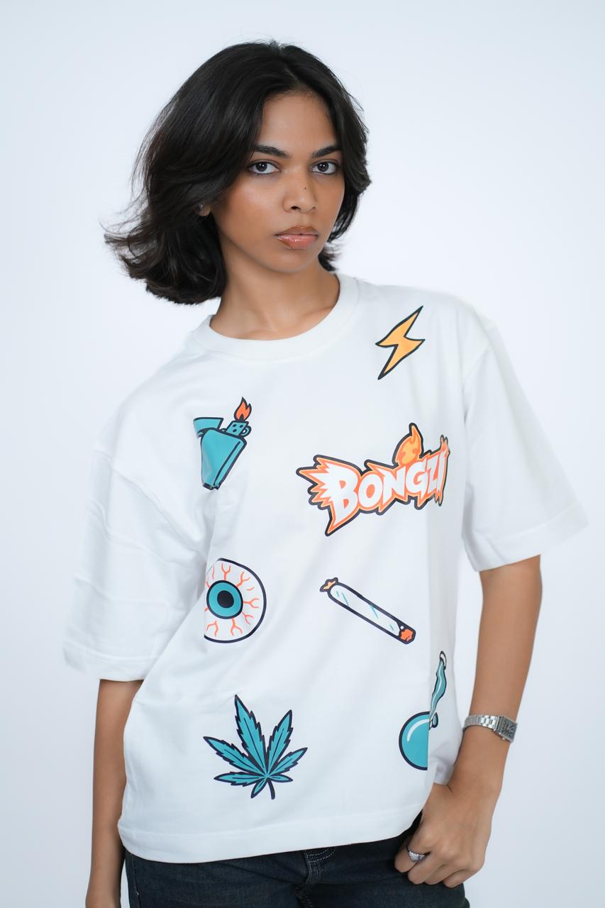 White Stoner Club T-Shirt