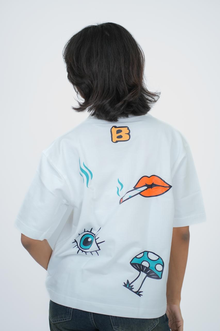 White Stoner Club T-Shirt