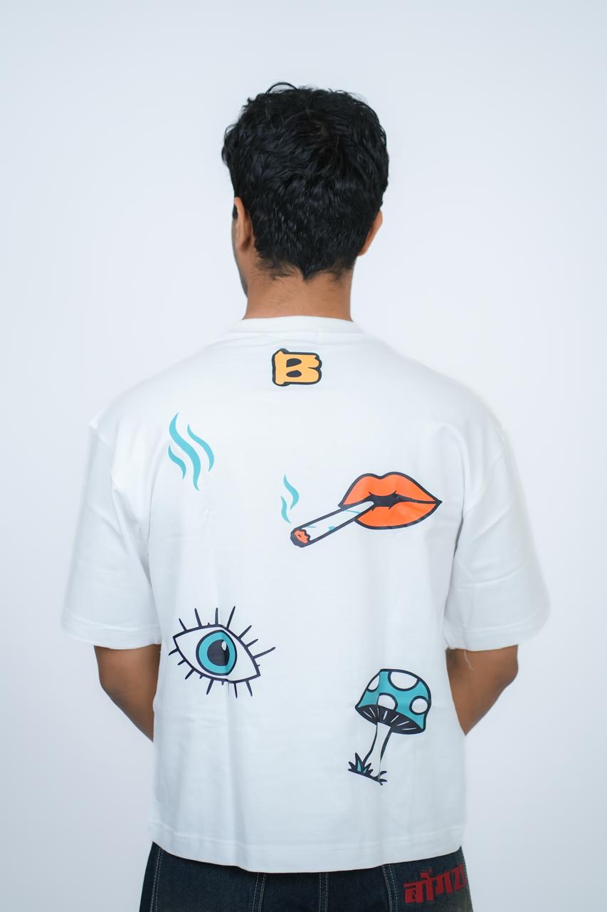 White Stoner Club T-Shirt