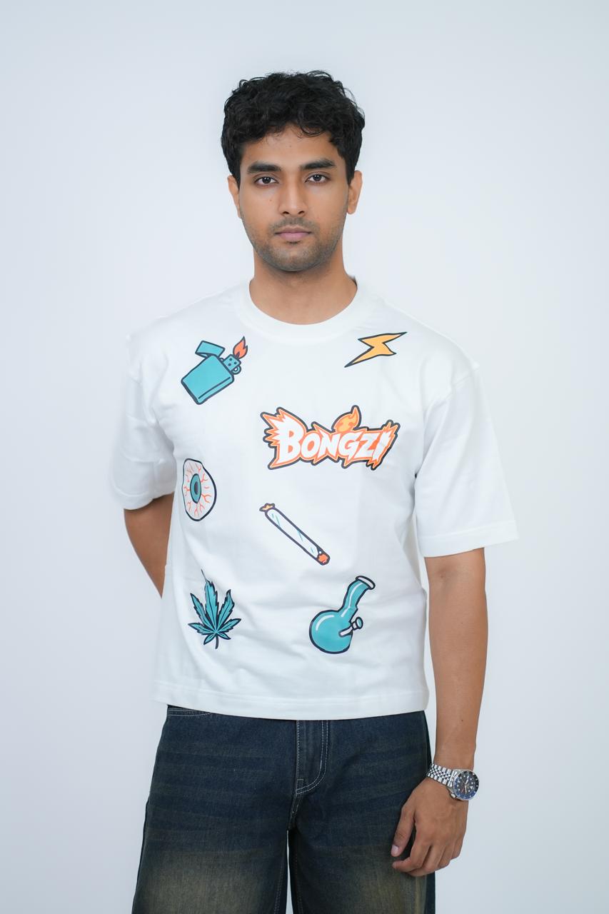 White Stoner Club T-Shirt