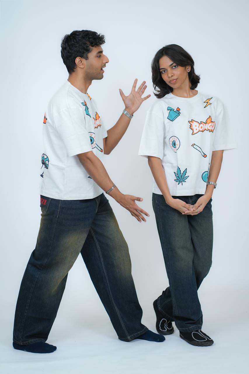 White Stoner Club T-Shirt