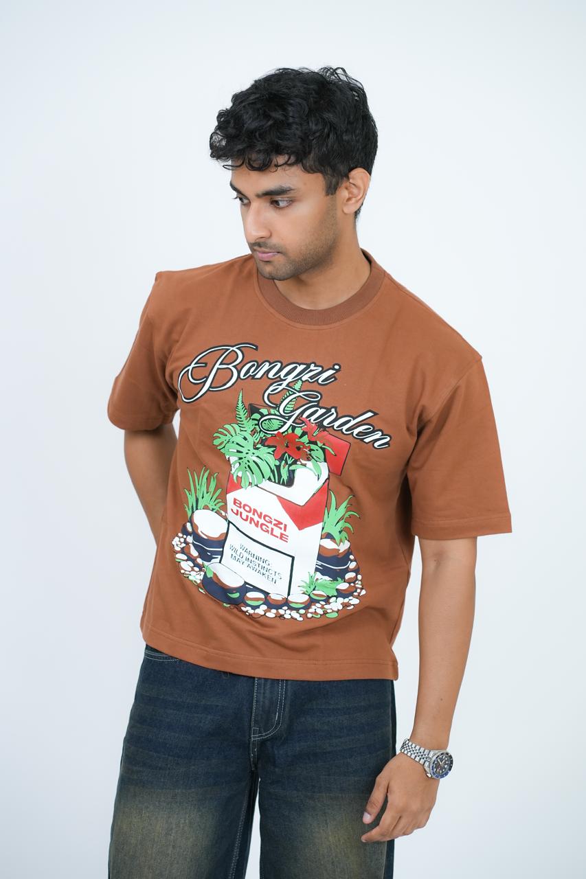 Brown Bongzi Garden T-Shirt
