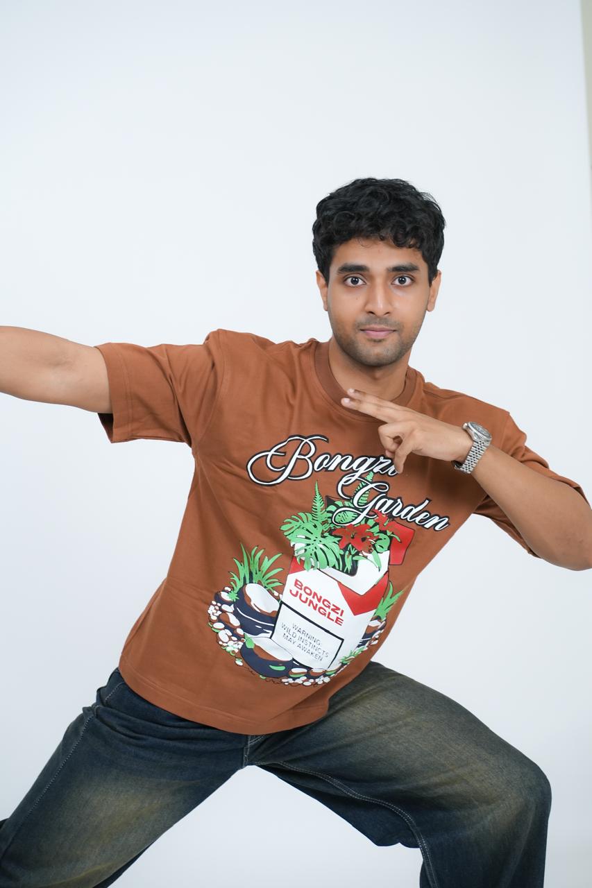 Brown Bongzi Garden T-Shirt