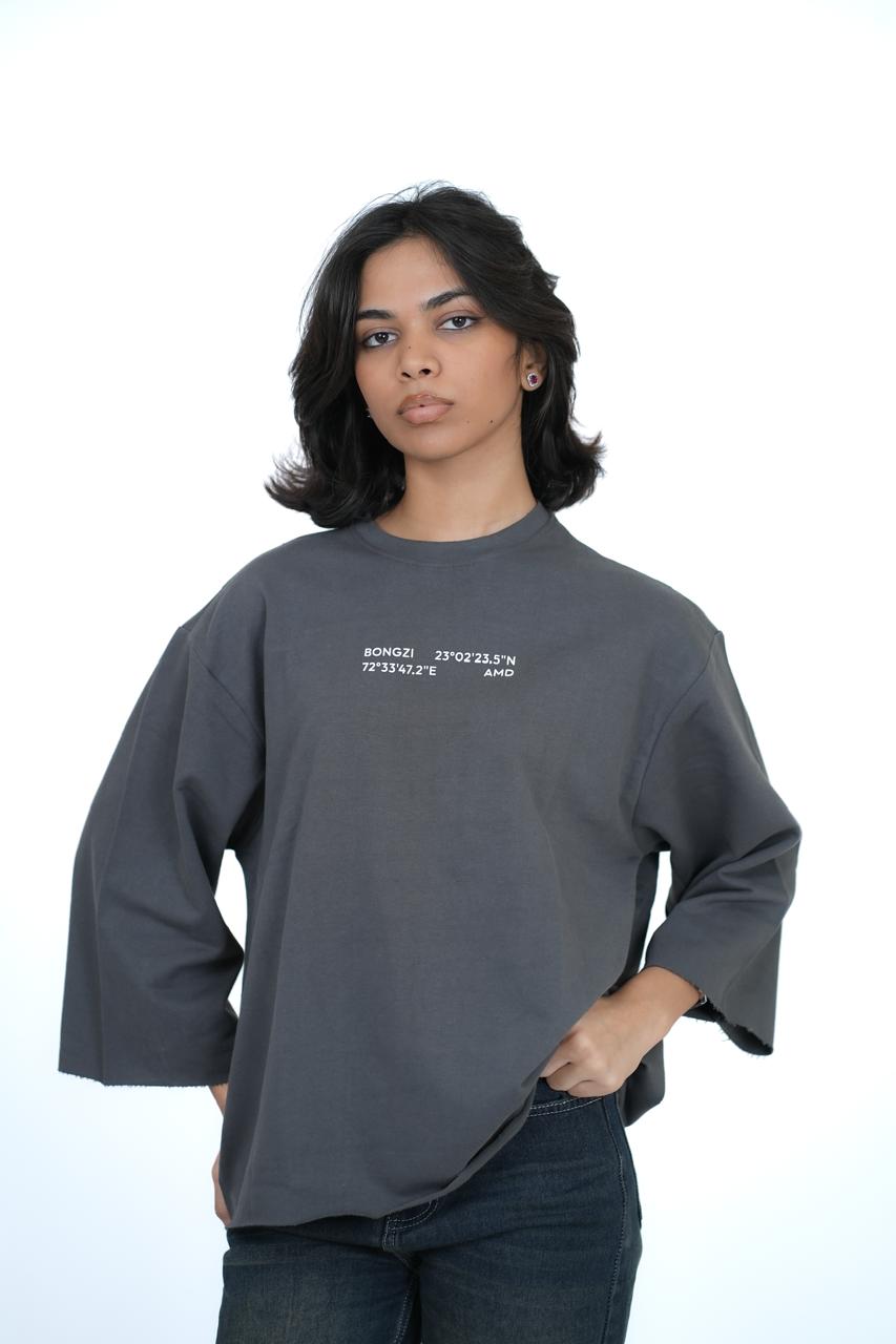 Bongzi Coordinates Quarter Tee