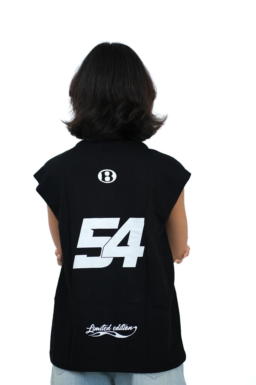 Black Varsity 54 Vest